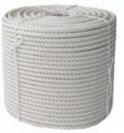 Шнур плетеный фаловый или спирального плетения из синтетических нитей диаметр - 10мм