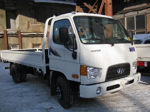 Грузовой бортовой автомобиль Hyundai HD78(E-mighty)