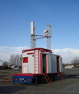 Мобильная базовая станция на базе прицепа МАЗ 3892600-17-02