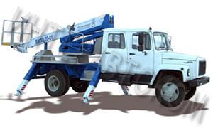 Автовышка ВИПО-20.01 ГАЗ 5-и местная, подъемник монтажный стреловой ВИПО-20.01 Автовышка ВИПО-20.01 ГАЗ 5-и местная, подъемник монтажный стреловой ВИПО-20.01
