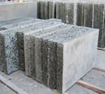 Блок строительный конструкционный из арболита. 400х200х500