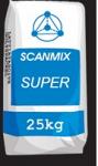 "Клей: "SCANMIX SUPER", белый (универсальная эластичная клеящая смесь для укладки керамической плитки),25кг"