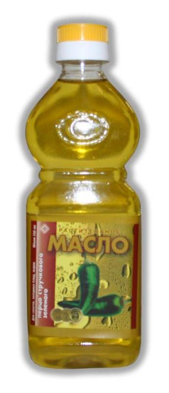 Масло зеленого стручкового перца, 250 мл