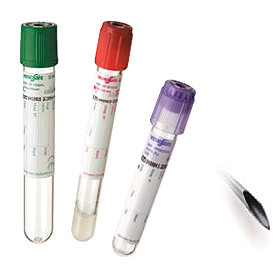Вакуумные пластиковые пробирки Venosafe для взятия венозной крови VF-053  SHL №100