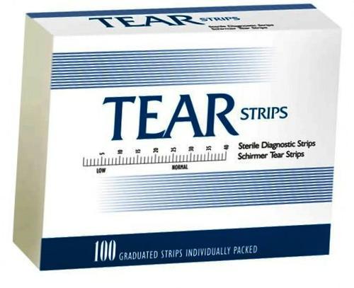 Полоски офтальмологические диагностические TEAR Strips