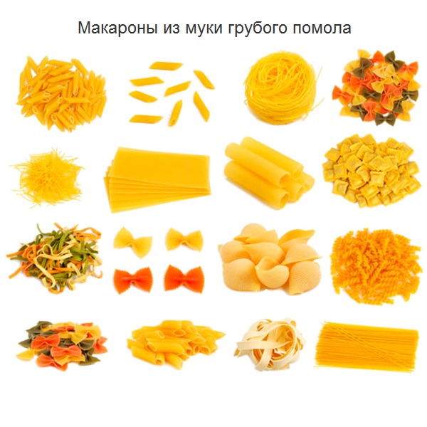 Макароны из муки грубого помола