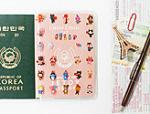 Обложка для паспорта 'Joo Zoo Clear' - Apple