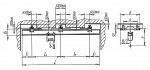 Краны мостовые электрические однобалочные подвесные двухпролетные