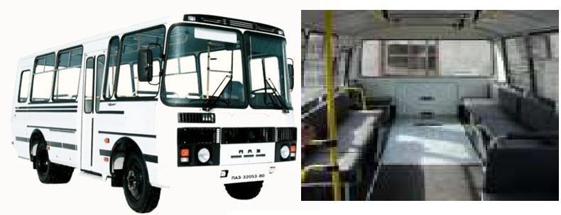 ПАЗ ритуальный 32053-80. ПАЗ ритуальный 32053-80.