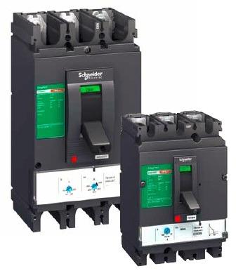 Автоматические выключатели Schneider Electric серии EasyPact CVS на токи от 100 до 630 А Автоматические выключатели Schneider Electric серии EasyPact CVS на токи от 100 до 630 А