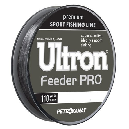 Леска ULTRON Feeder PRO 0,25 мм, 100 м, 7,0 кг, черн. (уп.5 шт)