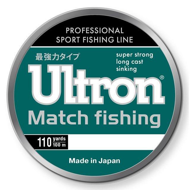 Леска ULTRON Match 0,230 мм, 100 м, 6,0 кг, светло-голубой (уп.5 шт)