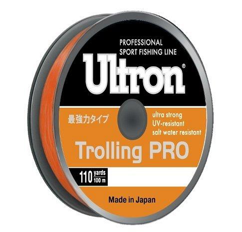 Леска ULTRON Trolling PRO 0,50 мм, 25,0 кг 500 м в уп. 5 кат. по 100 м, желт.