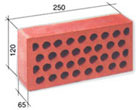 Кирпич красный одинарный