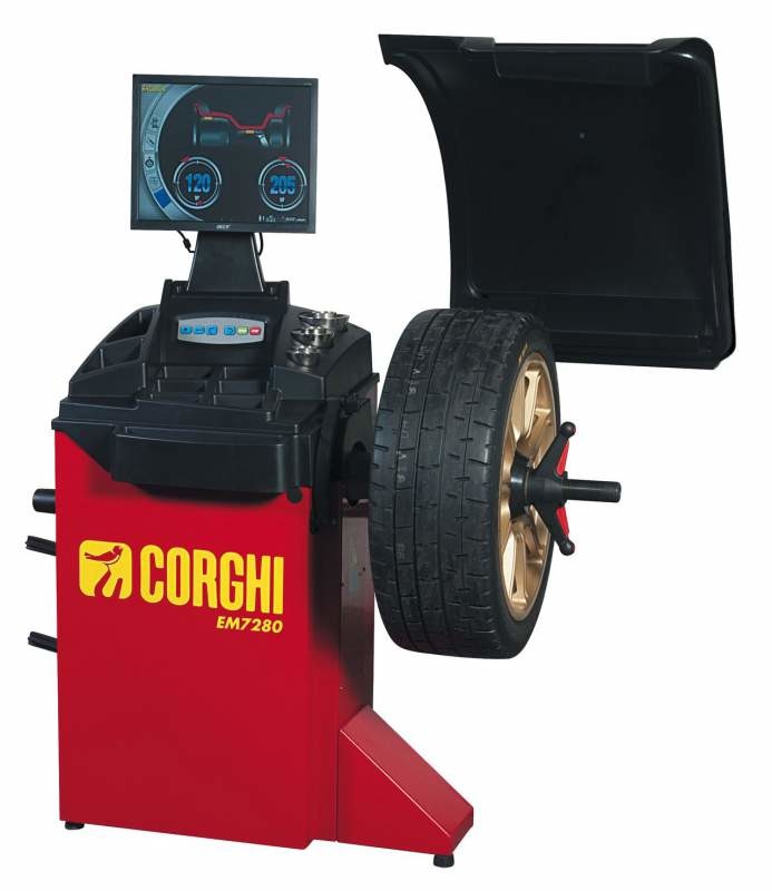 Балансировочный станок CORGHI ЕМ 7280 Балансировочный станок CORGHI ЕМ 7280