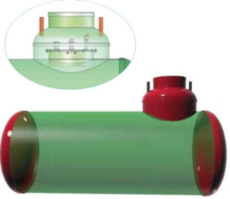 Топливные емкости подземной установки FloTenk-ET