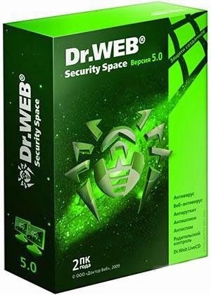 Продукт антивирусный программный Dr. Web® Security Space PRO