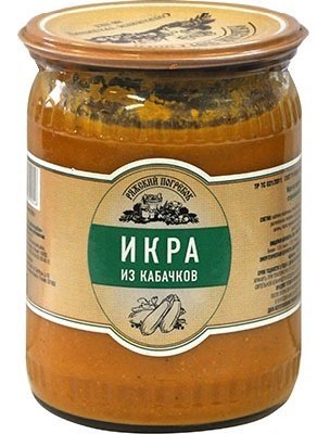 Икра из кабачков