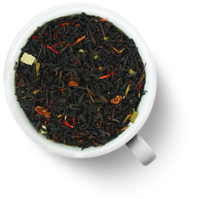 Чай Gutenberg черный ароматизированный Клубника со сливками
