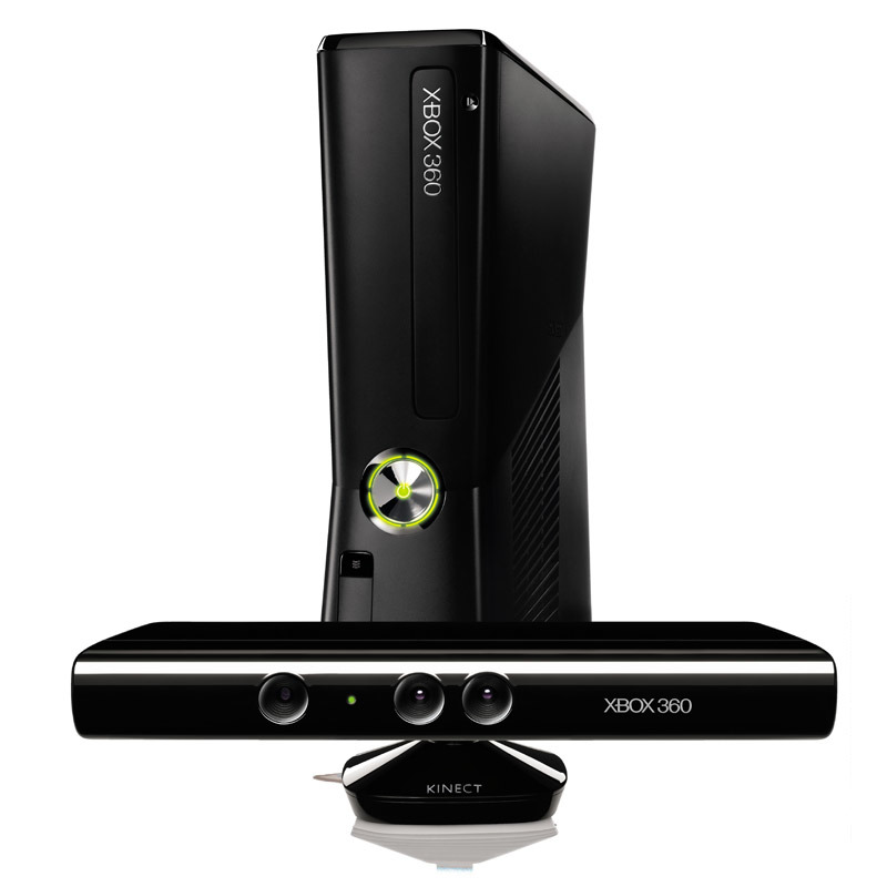Приставка игровая Xbox 360 Slim 4 GB + Kinect