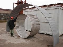 Трубы гофрированные для дорожных работ 4000 мм Трубы гофрированные для дорожных работ 4000 мм