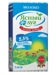 Молоко Ясный Луг