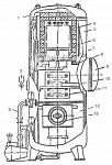 Электропечь сопротивления вакуумная элеваторная типа СЭВ-3.3/11,5 ФМ2