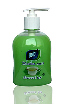 Жидкое мыло HELP Зеленый чай