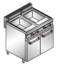 Макароноварка газовая Bertos CPG80E Макароноварка газовая Bertos CPG80E