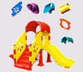 Пластиковые игровые комплексы для детских площадок