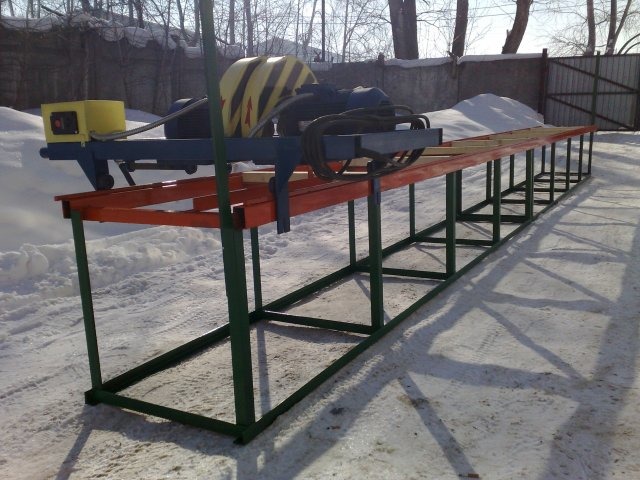 Станок двухпильный кромкообрезной СК-400 Станок двухпильный кромкообрезной СК-400