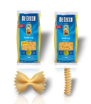 Макароны из твердых сортов пшеницы короткой формы De Cecco, производство Италия Макароны из твердых сортов пшеницы короткой формы De Cecco, производство Италия