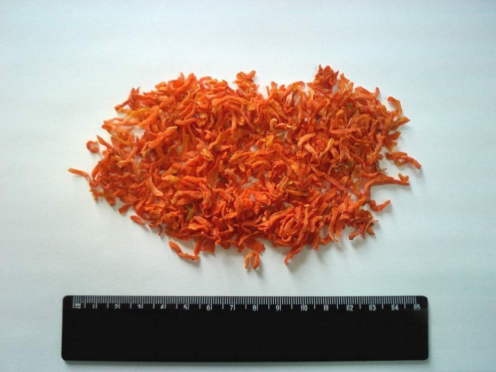 Морковь сушеная 1*3, 1 сорт, Китай