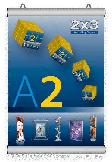 2x3TZW25/A0BG] Рамка для постеров 2x3 TZW25/A0BG 25мм настенная