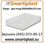 Ящик пластиковый артикул 117 ящик ягодный перфорированный 600х400х110 мм