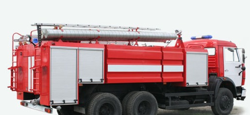 Автоцистерна пожарная АЦ 5,0-40 КамАЗ-65115 экипаж 3 чел., насос в заднем отсеке