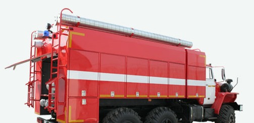 Пожарная насосная станция ПНС-100 на шасси Урал - 5557-40