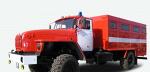 Автомобиль рукавный пожарный АР-2 на двухосном полноприводном шасси Урал-43206