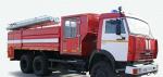 Автоцистерна пожарная АЦ-7,0-40 на дорожном шасси КамАЗ-65115