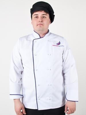 Китель поварской, мужской