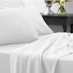 Комплект постельного белья для гостиниц из сатина 2-сп.