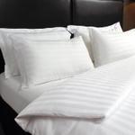 Комплект постельного белья из сатина 2-сп. для гостиниц