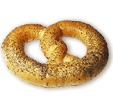 Крендель с маком