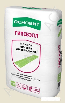 Штукатурка гипсовая универсальная Основит Гипсвэлл Т-25