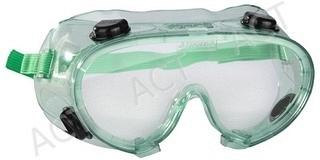 Очки STAYER защитные самосборные закрытого типа с непрямой вентиляцией поликарбонатные прозрачные линзы