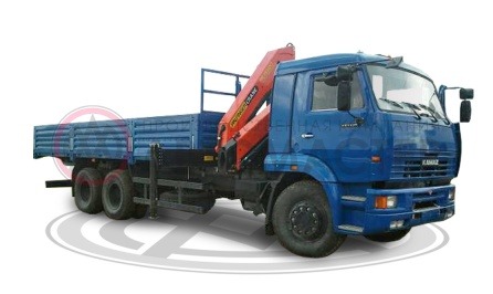 Манипулятор КАМАЗ 65117 с кму Palfinger Манипулятор КАМАЗ 65117 с кму Palfinger