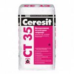 Ceresit CT 35 Тонкослойная штукатурка «короед»: зерно 2,5мм, база ПО