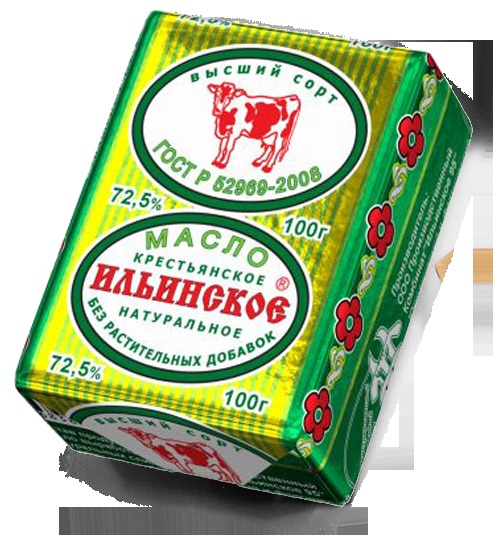 Сливочное масло Крестьянское натуральное, 72,5 %
