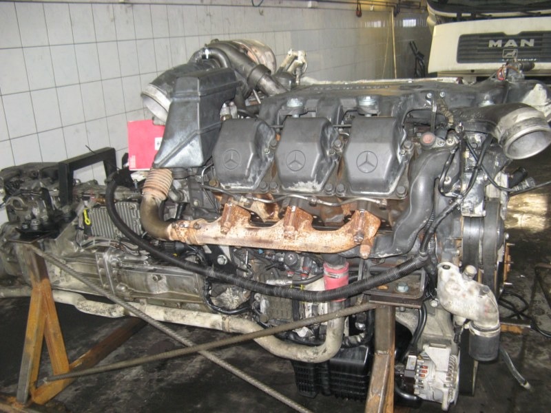 Контрактный двигатель на Мерседес Атего Актрос Аксор
