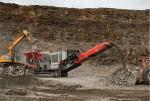 Мобильная щековая дробилка Sandvik QJ341